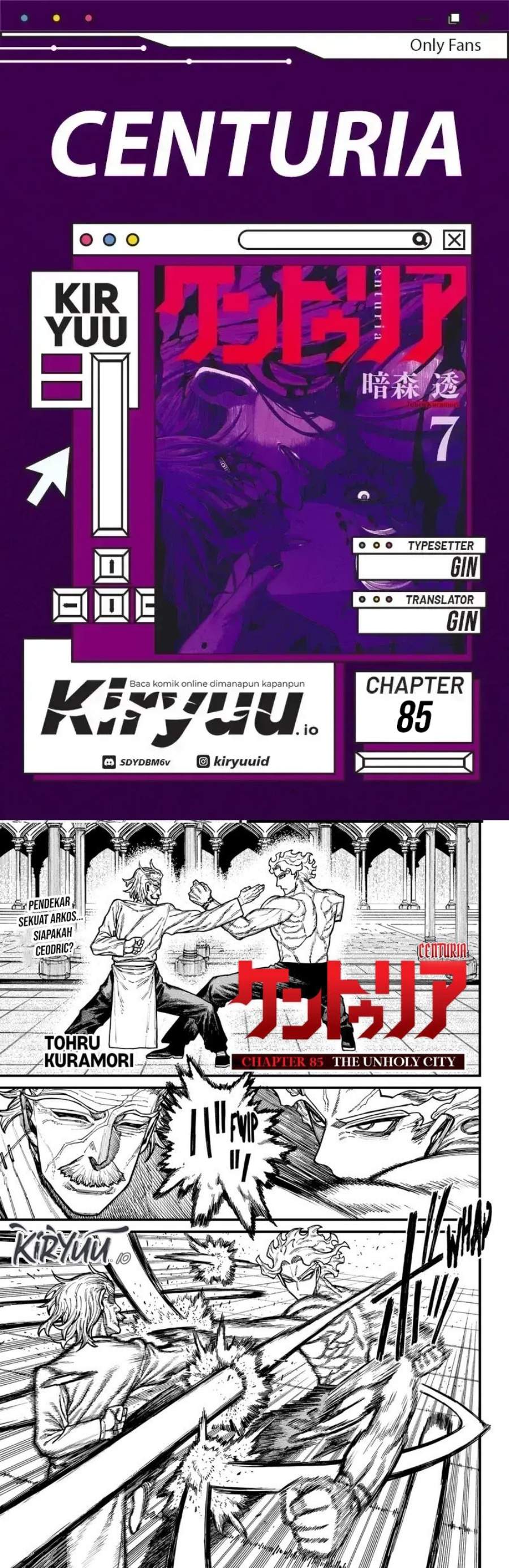 Centuria Chapter 85