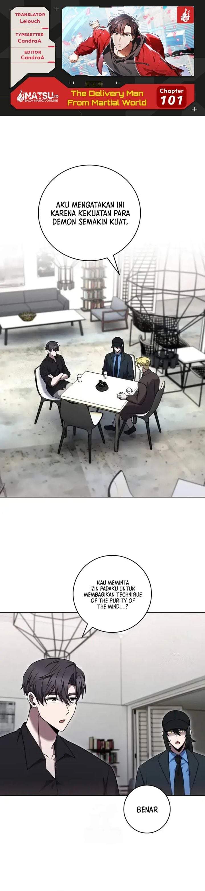 The Delivery Man From Murim Chapter 101