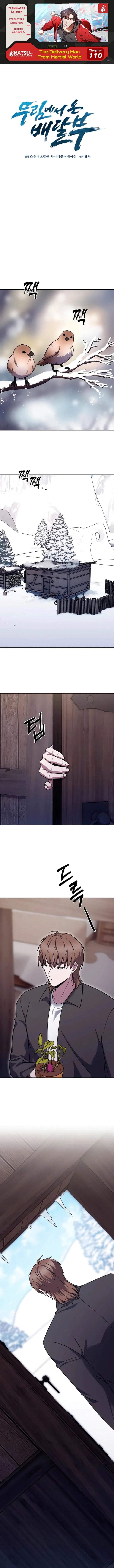 The Delivery Man From Murim Chapter 110