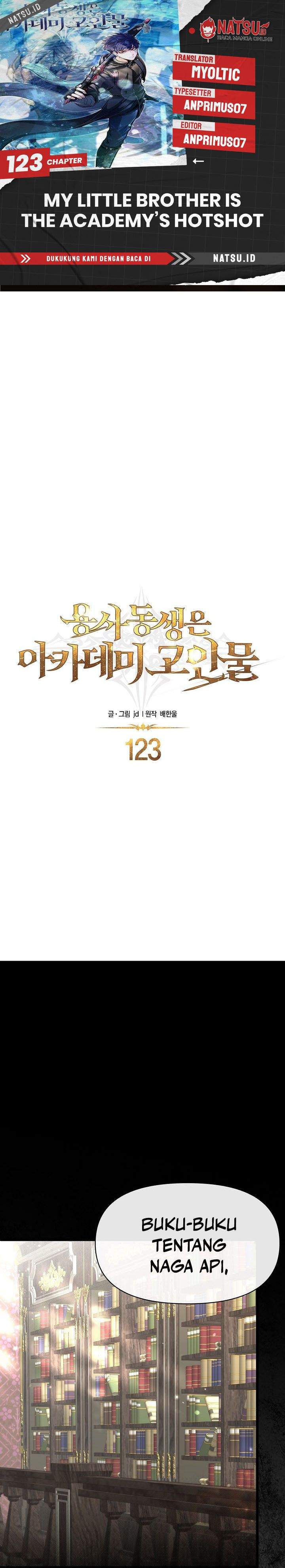 The Little Brother Is the Academy’s Hotshot Chapter 123