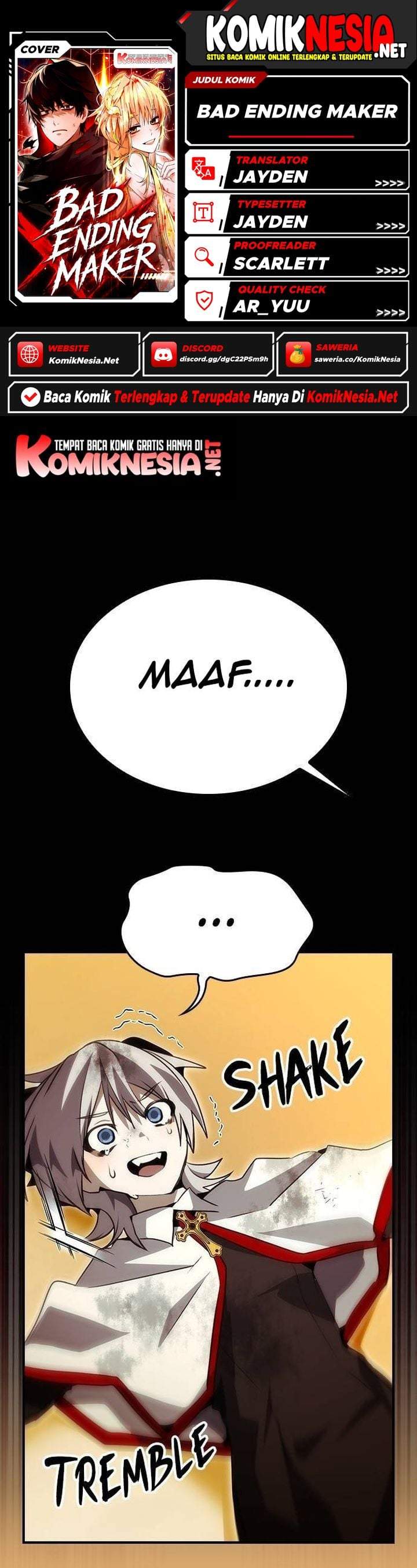 Bad Ending Maker Chapter 92