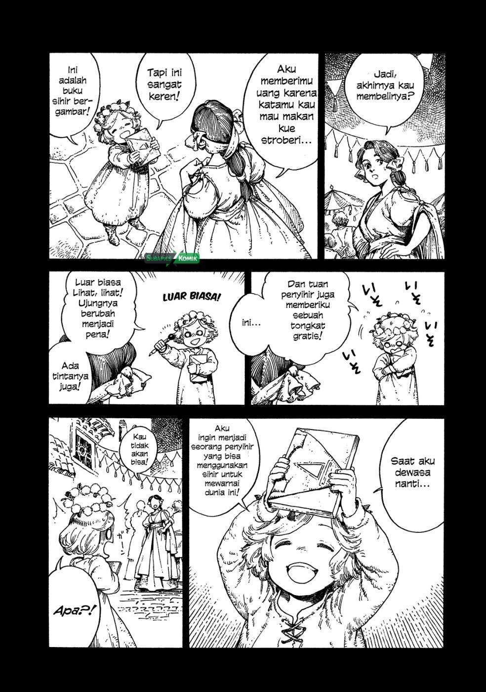 Tongari Boushi no Atelier Chapter 1