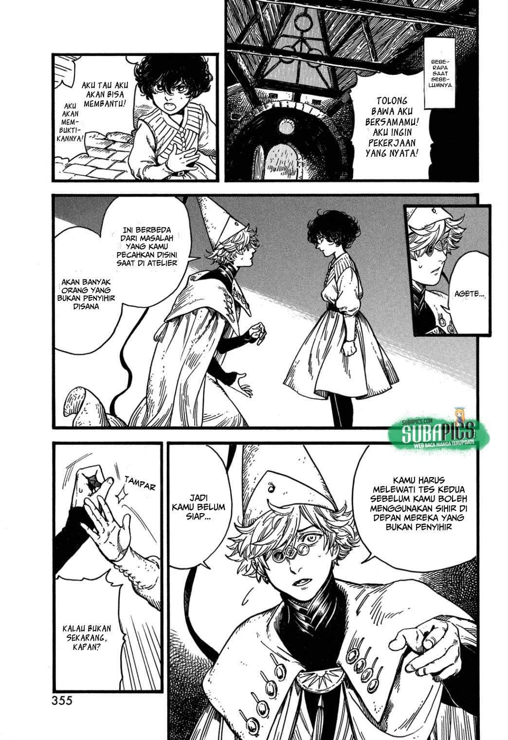 Tongari Boushi no Atelier Chapter 10