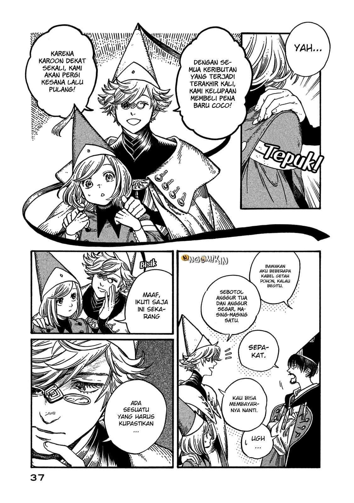 Tongari Boushi no Atelier Chapter 13