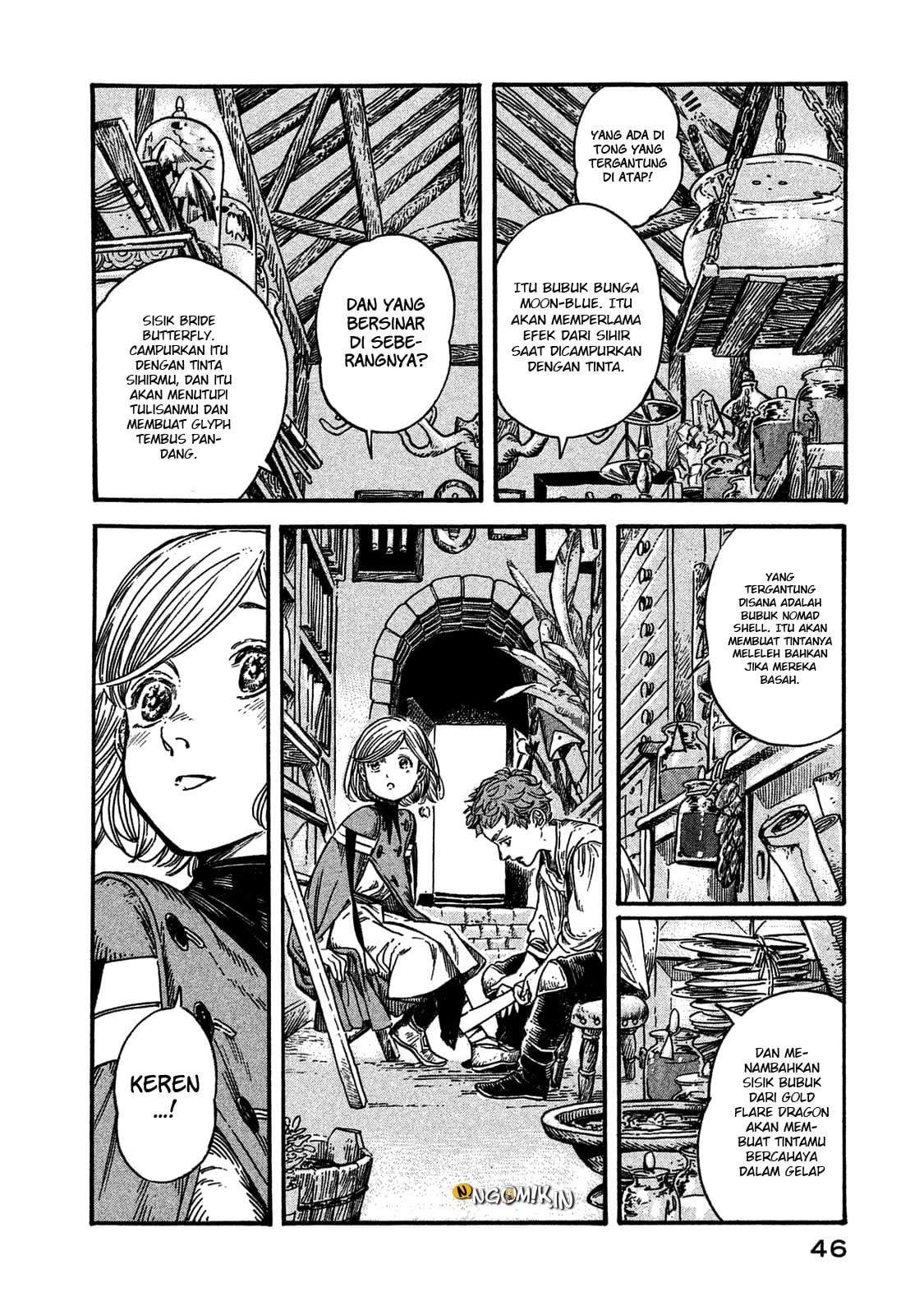 Tongari Boushi no Atelier Chapter 13