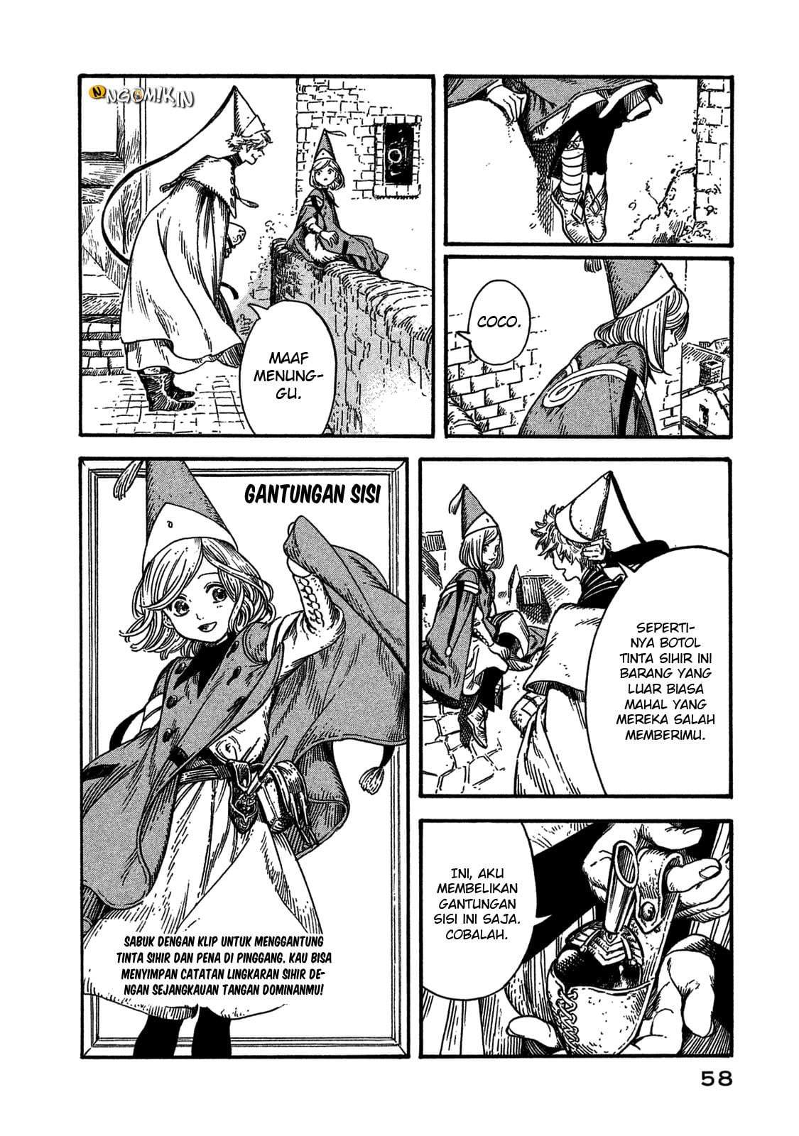 Tongari Boushi no Atelier Chapter 13