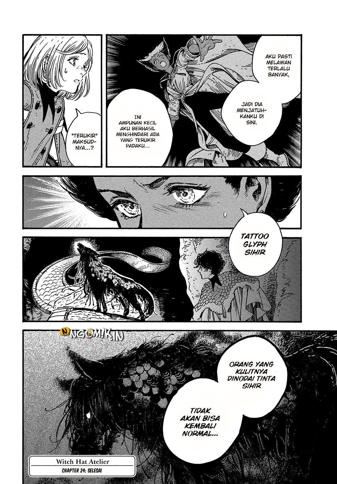 Tongari Boushi no Atelier Chapter 24
