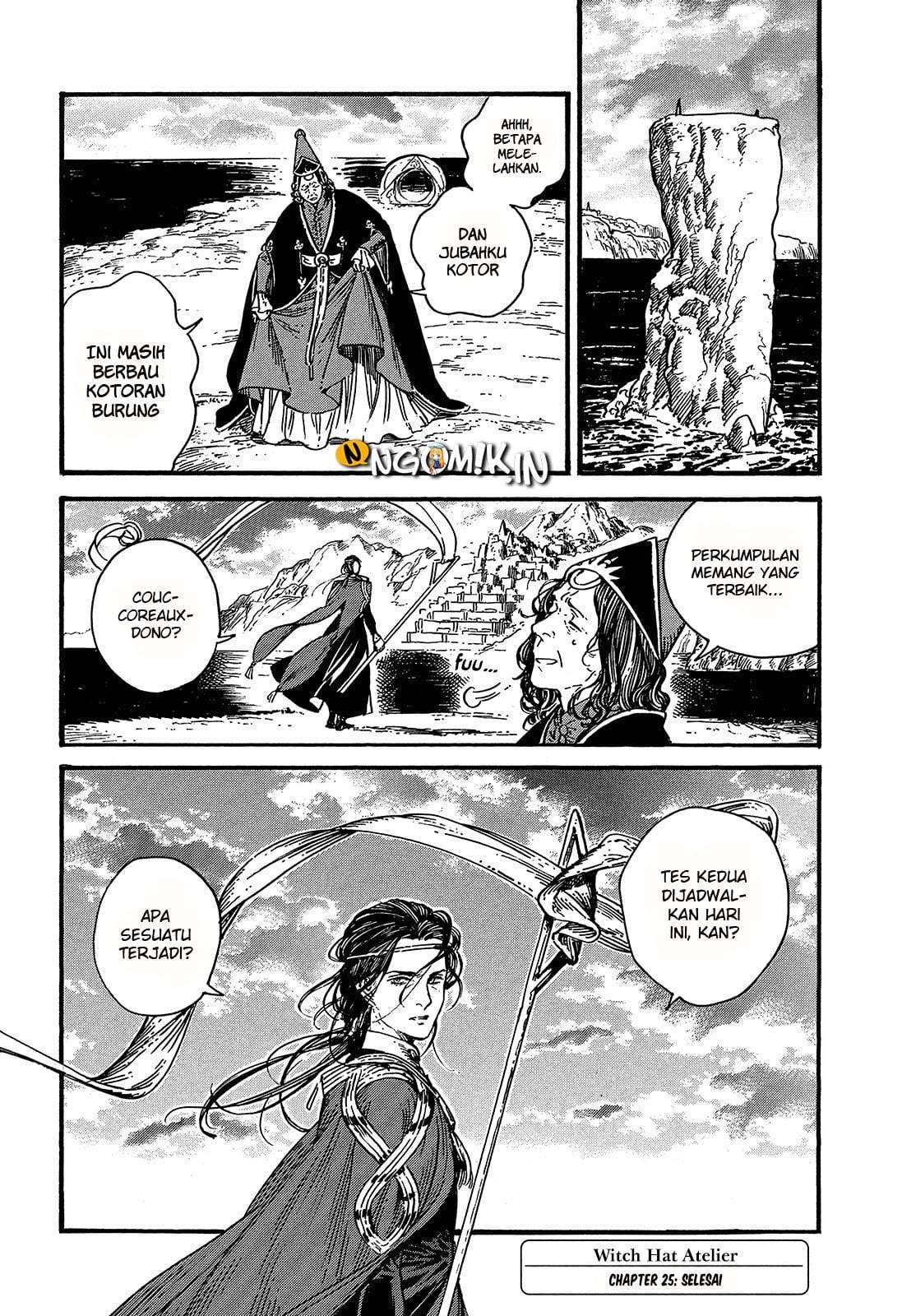 Tongari Boushi no Atelier Chapter 25