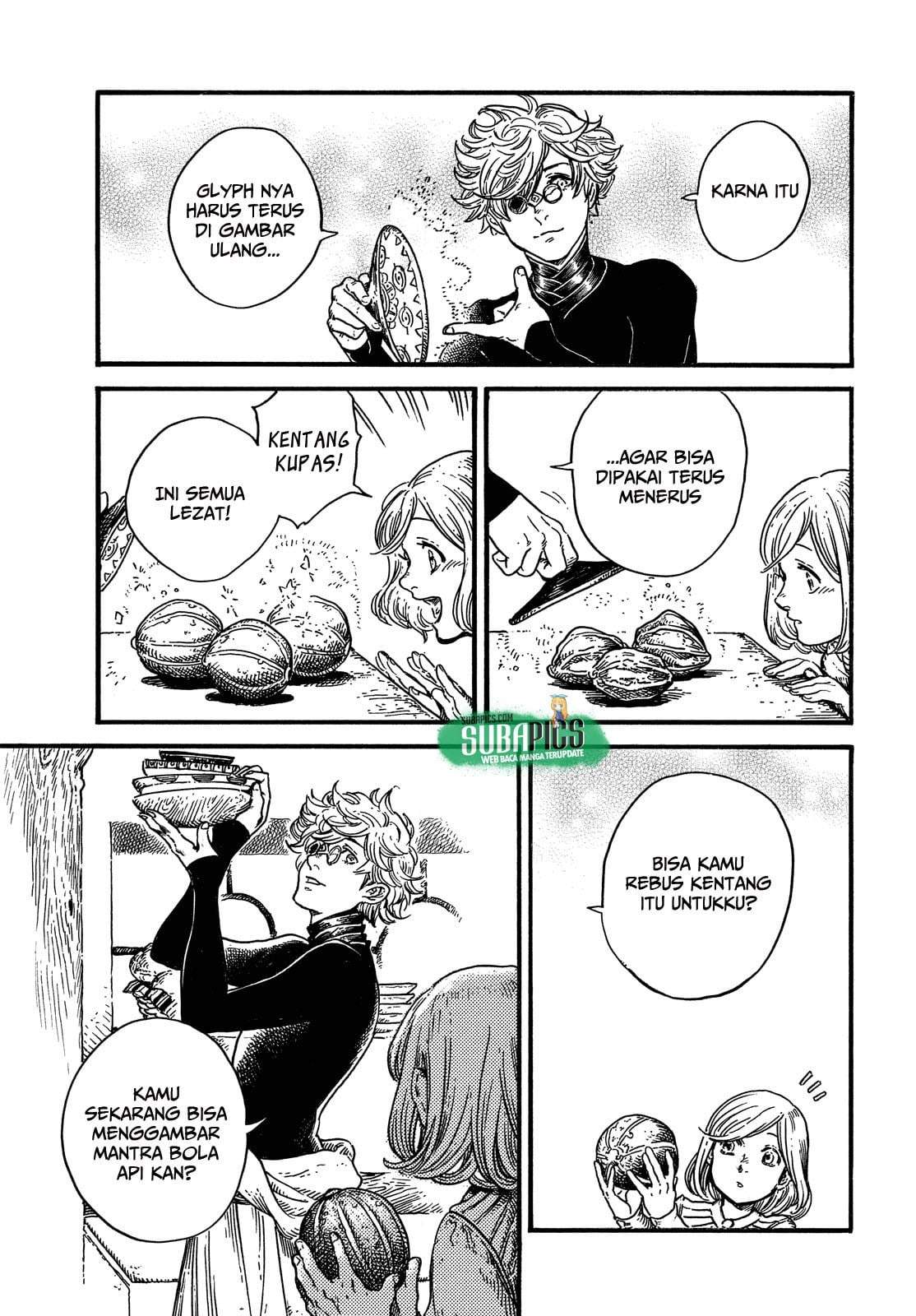 Tongari Boushi no Atelier Chapter 8