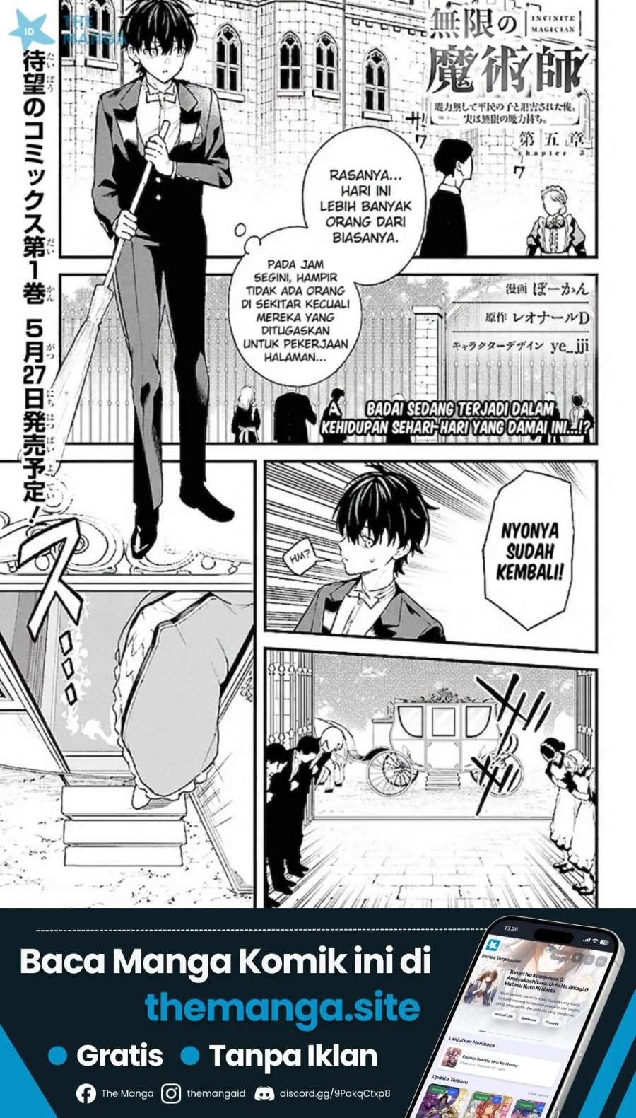 Mugen no Majutsu Shi Maryoku Nashi de Heimin no Ko to Hakugai Sareta Ore. Jitsuha Mugen no Maryoku Mochi Chapter 5