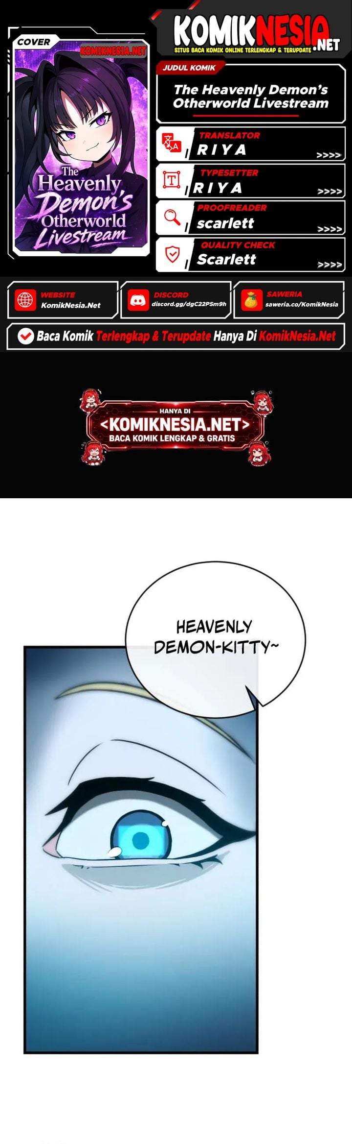 The Heavenly Demon’s Otherworld Livestream Chapter 2