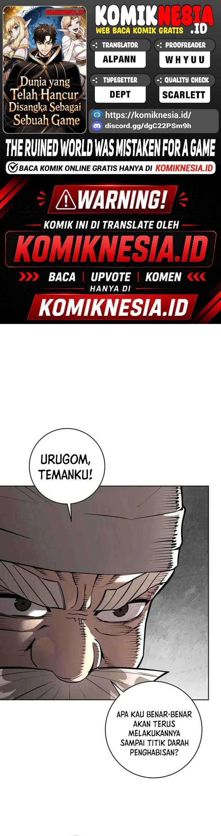 The Ruined World Was Mistaken for a Game Chapter 11