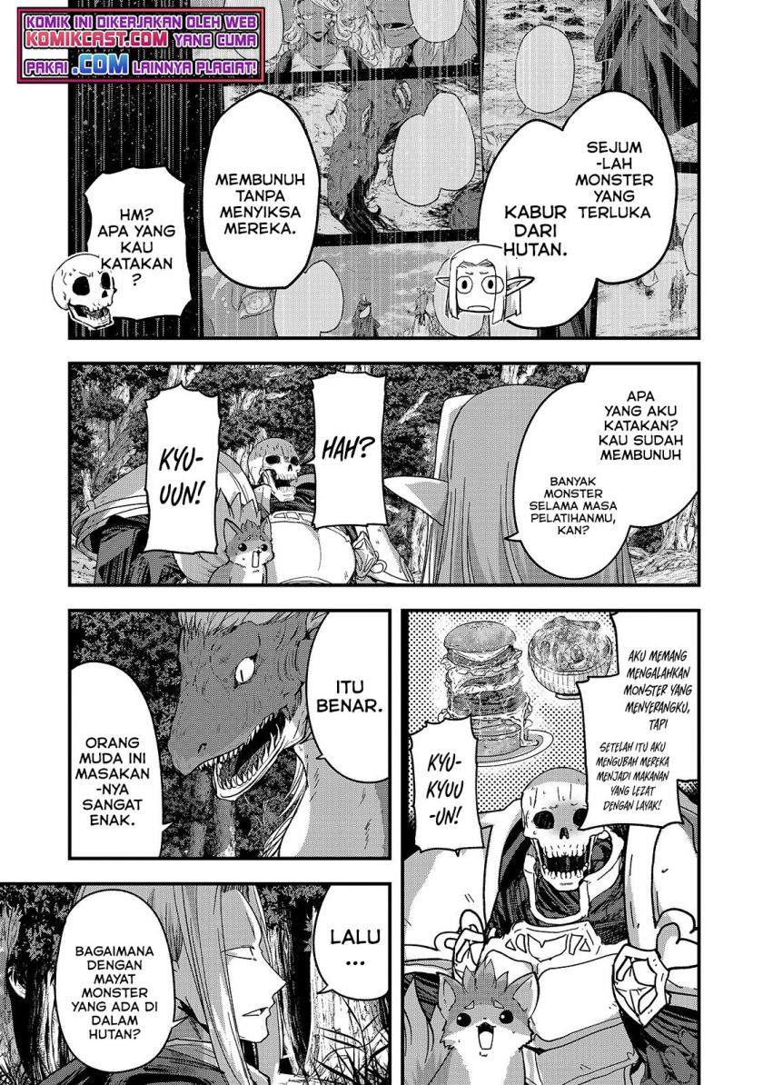 Gaikotsu Kishi-sama Tadaima Isekai e o Dekake-chuu Chapter 45