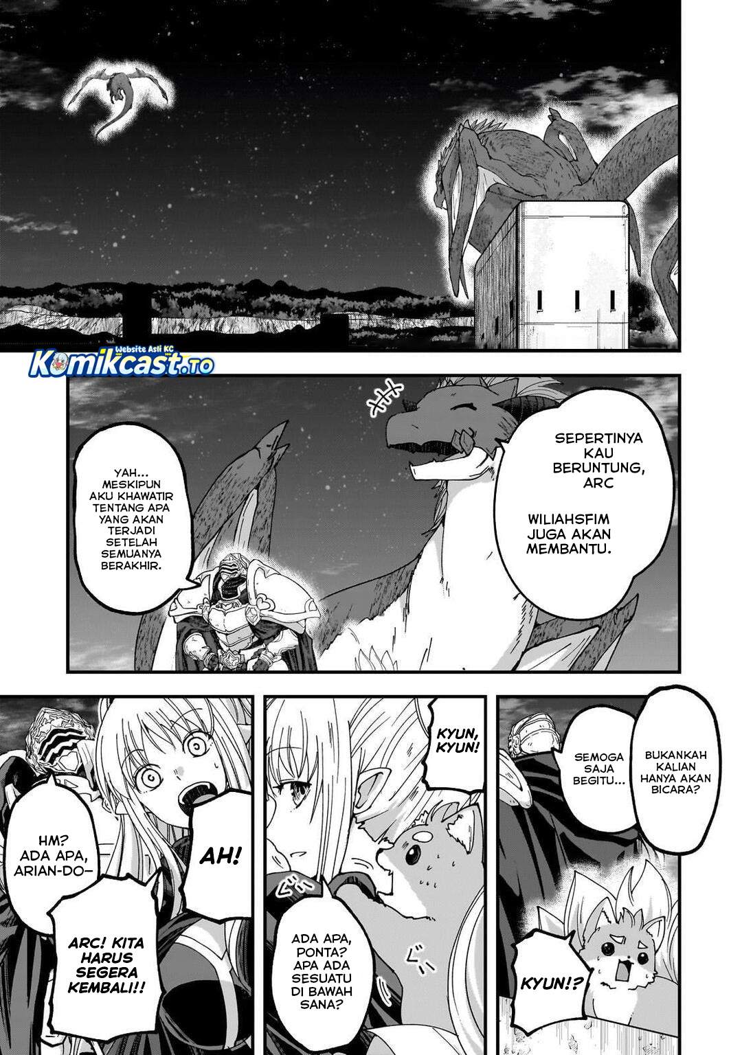 Gaikotsu Kishi-sama Tadaima Isekai e o Dekake-chuu Chapter 68