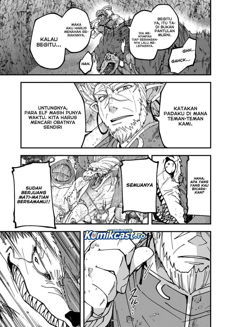 Gaikotsu Kishi-sama Tadaima Isekai e o Dekake-chuu Chapter 71