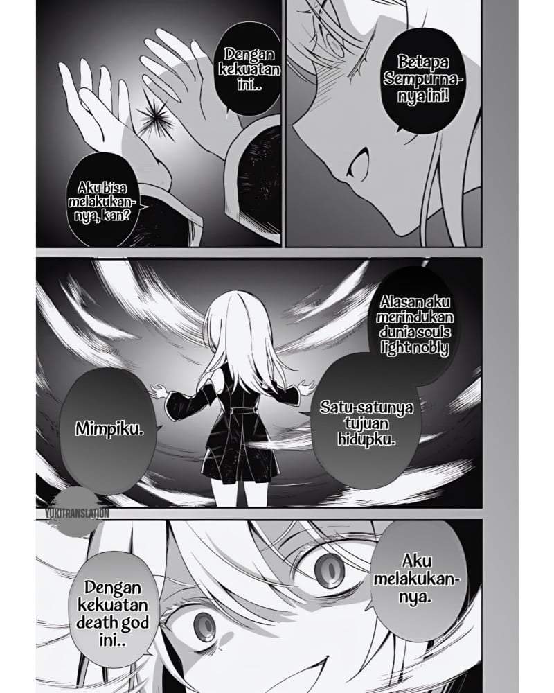 Shinigami Shoujo wa Kage kara Oshi o Nagametai: Akuyaku ni TS Tensei Shita kedo, Kossori Gensaku Chara o Kansatsu Shi ni Ikimasu! Chapter 1
