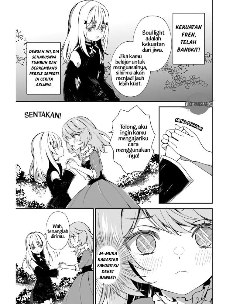 Shinigami Shoujo wa Kage kara Oshi o Nagametai: Akuyaku ni TS Tensei Shita kedo, Kossori Gensaku Chara o Kansatsu Shi ni Ikimasu! Chapter 2