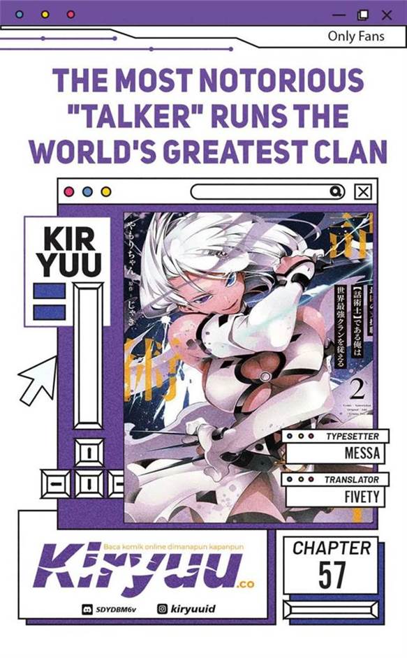 The Most Notorious “Talker” Runs the World’s Greatest Clan Chapter 57