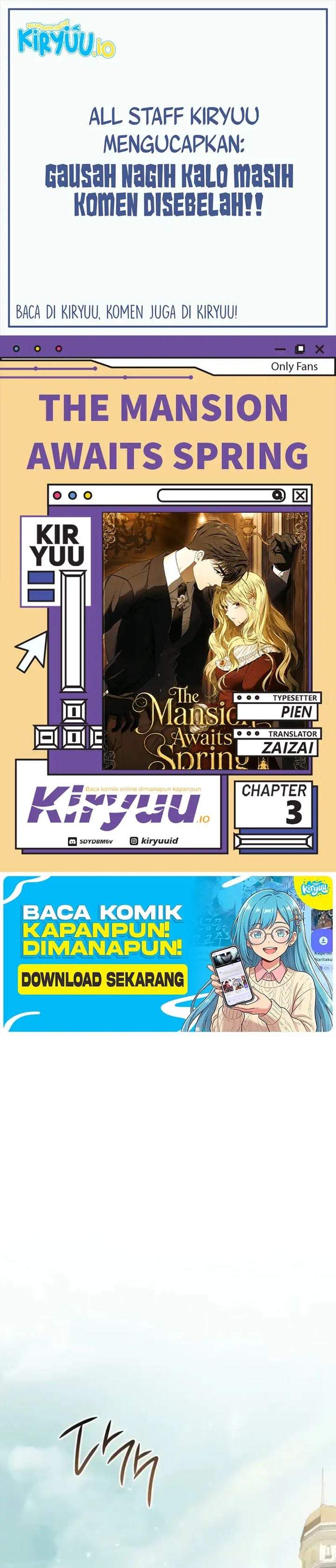 The Mansion Awaits Spring Chapter 3