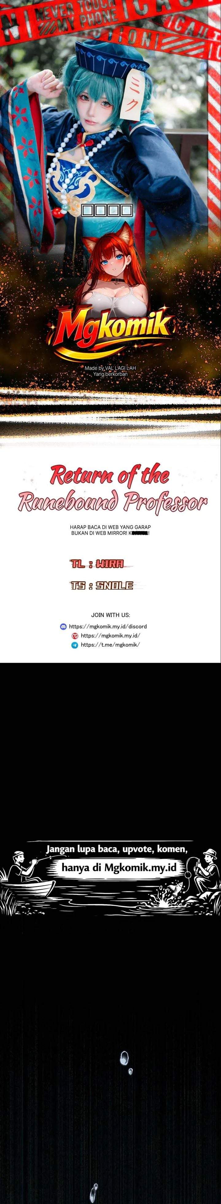 Return of the Runebound Professor Chapter 70