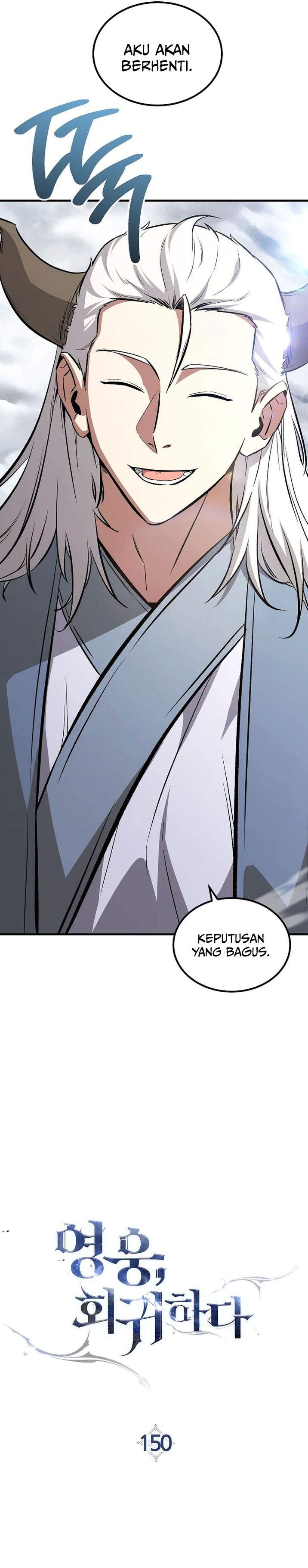The Hero Returns Chapter 150
