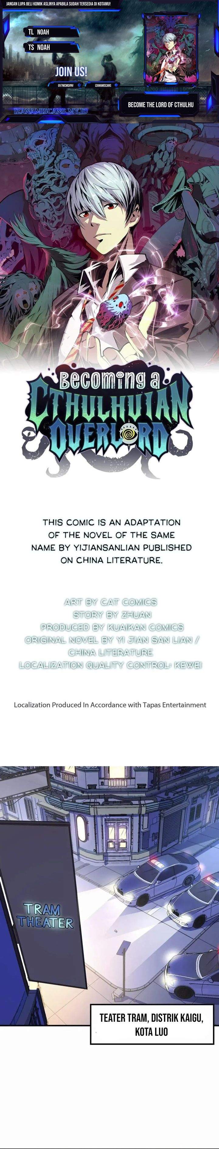 Become The Lord Of Cthulhu Chapter 36