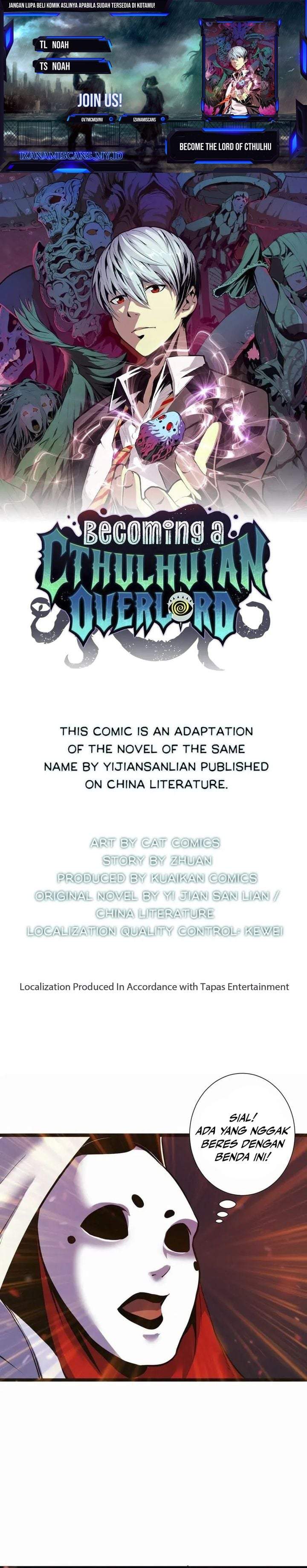 Become The Lord Of Cthulhu Chapter 38