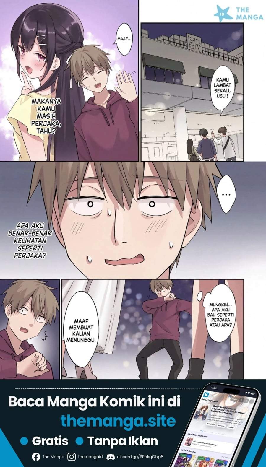 Usotsuki Kanojo no Kagemori-san Chapter 3