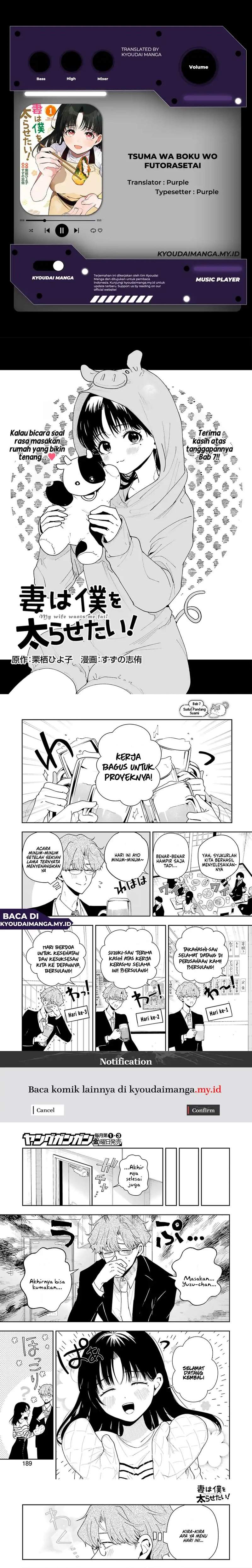 Tsuma wa Boku wo Futorasetai! Chapter 7