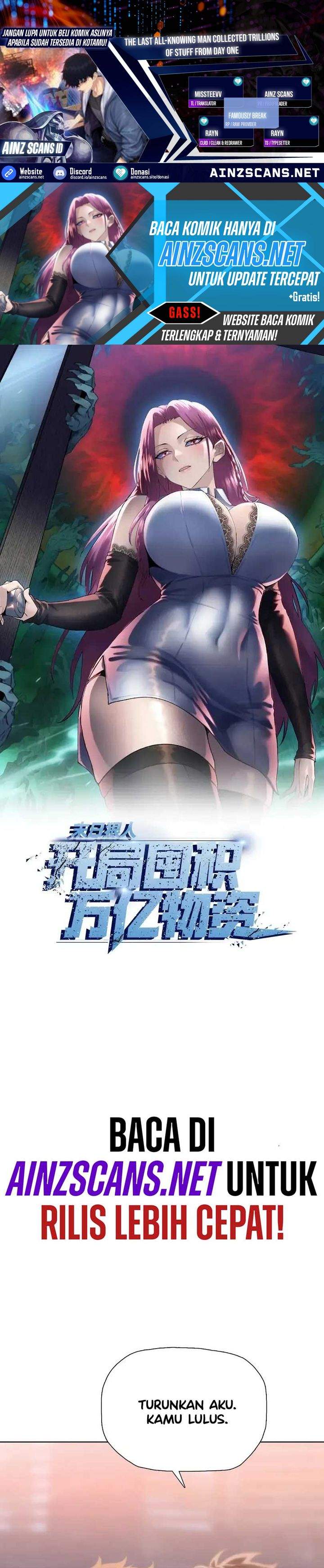 The Last All-Knowing Man Collected Trillions of Stuff from Day One Chapter 101