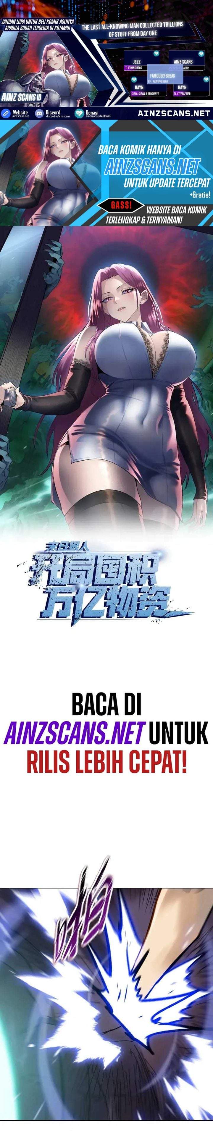 The Last All-Knowing Man Collected Trillions of Stuff from Day One Chapter 105