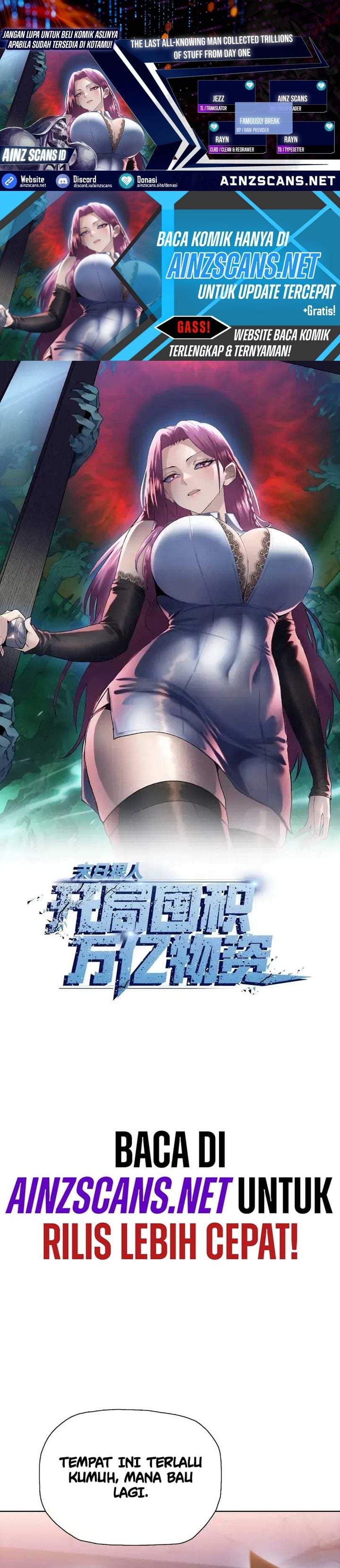 The Last All-Knowing Man Collected Trillions of Stuff from Day One Chapter 109