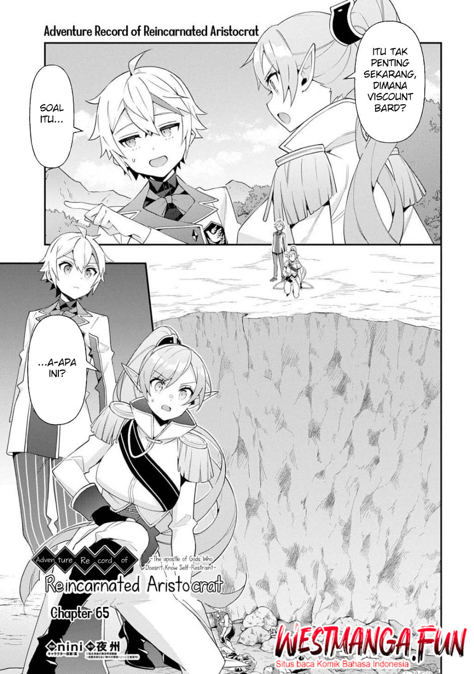 Tensei Kizoku no Isekai Boukenroku ~Jichou wo Shiranai Kamigami no Shito~ Chapter 65