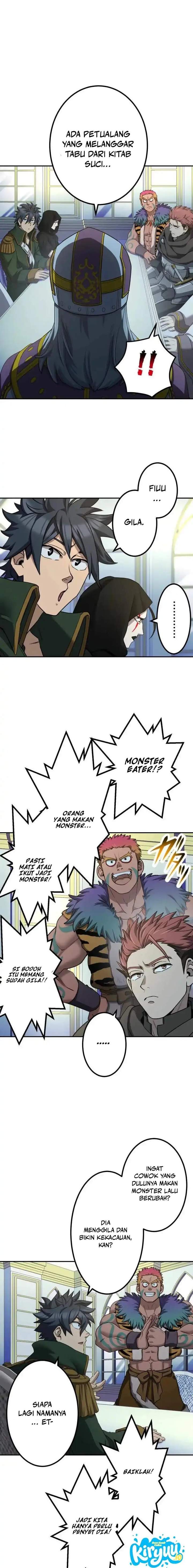 Mamono Kurai no Boukensha ~Ore Dake Mamono o Kuratte Tsuyoku Naru~ Chapter 99