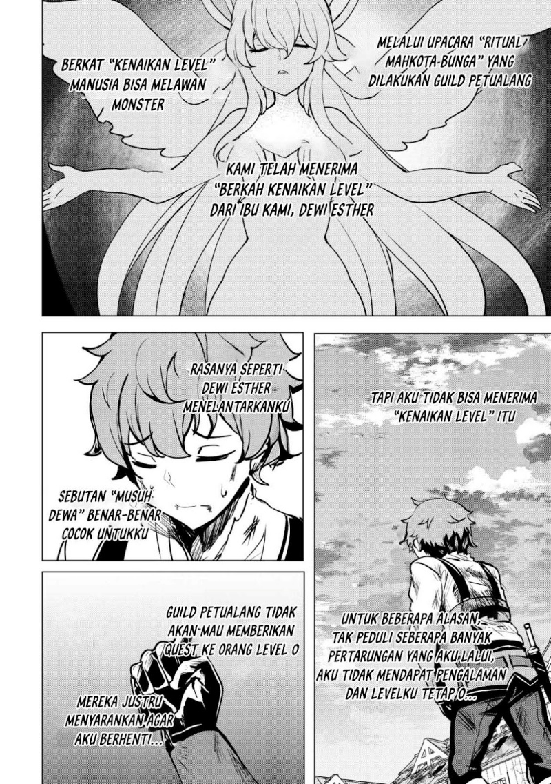 Dore dake Doryoku Shite mo Mannen Level 0 no Ore wa Tsuihou Sareta ~Shin no Teki to Yobareta Shounen wa, Shachiku Megami to Deatte Saikyou no Chikara wo Te ni Ireru~ Chapter 1
