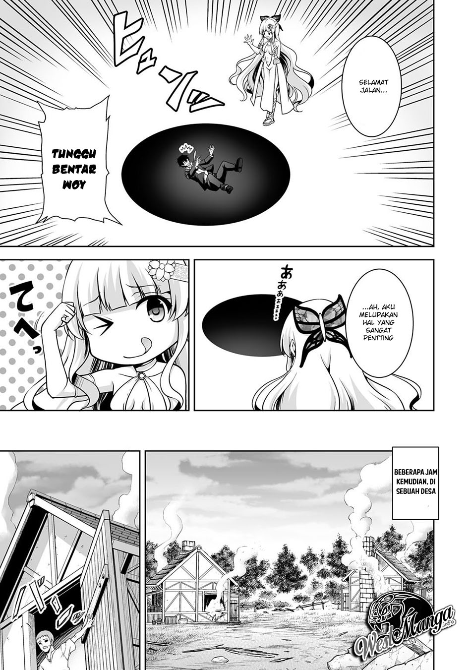 Kami No Techigai De Shindara Zumi De Isekai Ni Hourikomare Mashita Chapter 1