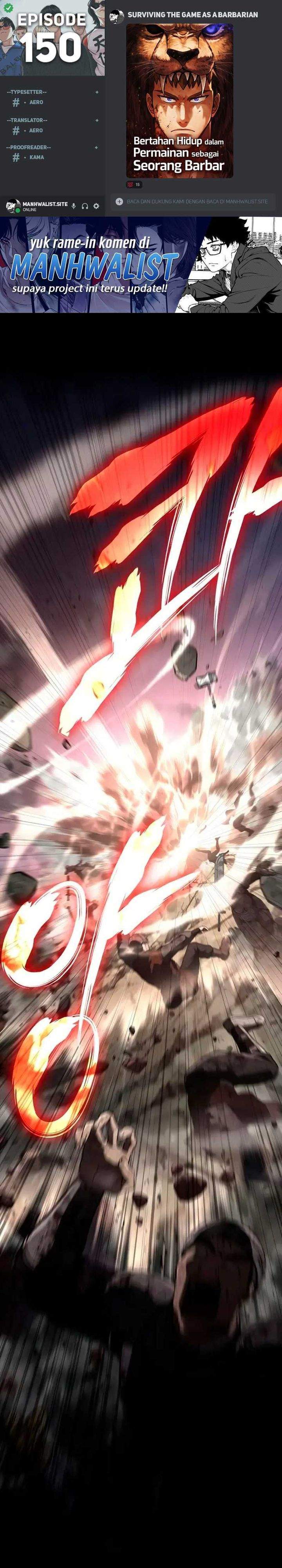Survive as a Barbarian in the Game Chapter 150