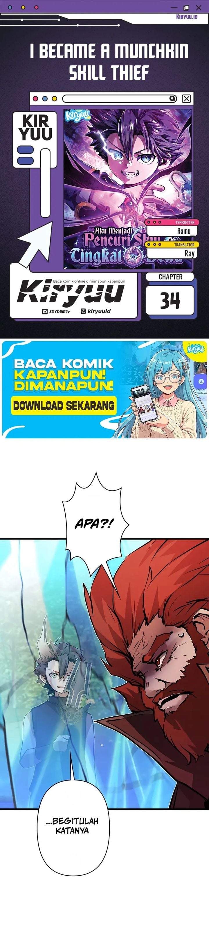 I Became a Munchkin Skill Thief Chapter 34