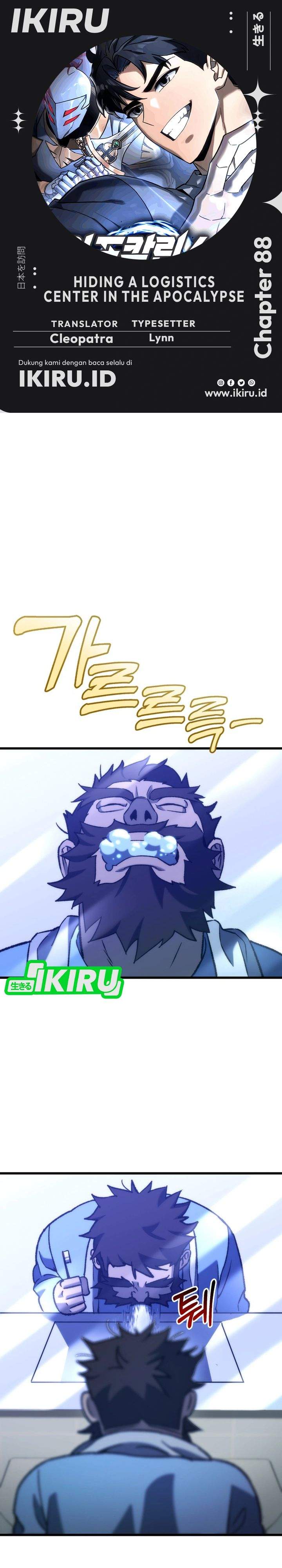 Hiding a Logistics Center in the Apocalypse Chapter 88