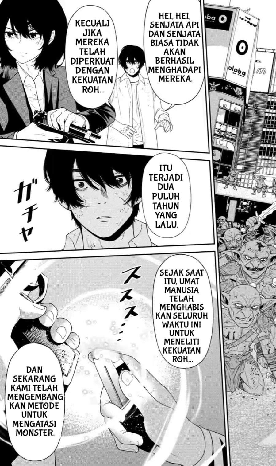 Dungeon de Tatakai Tsudzukette 20-nen no Doutei Yuusha, Chijou ni Modottara Danjouhi 1:1000 no Sekai Datta Chapter 3.3