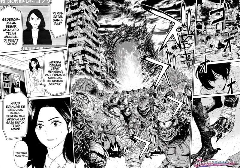 Dungeon de Tatakai Tsudzukette 20-nen no Doutei Yuusha, Chijou ni Modottara Danjouhi 1:1000 no Sekai Datta Chapter 4.1