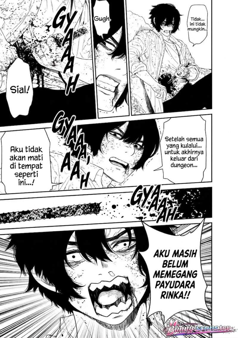 Dungeon de Tatakai Tsudzukette 20-nen no Doutei Yuusha, Chijou ni Modottara Danjouhi 1:1000 no Sekai Datta Chapter 4.2