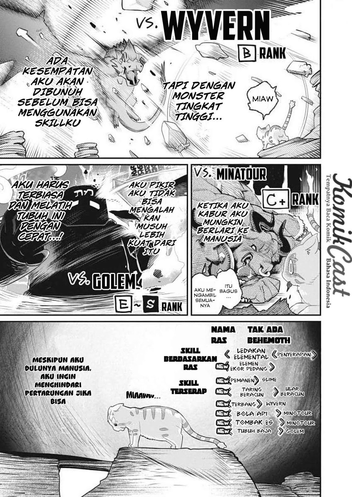 S-Rank Monster no Behemoth Dakedo, Neko to Machigawarete Erufu Musume no Kishi (Pet) Toshite Kurashitemasu Chapter 1
