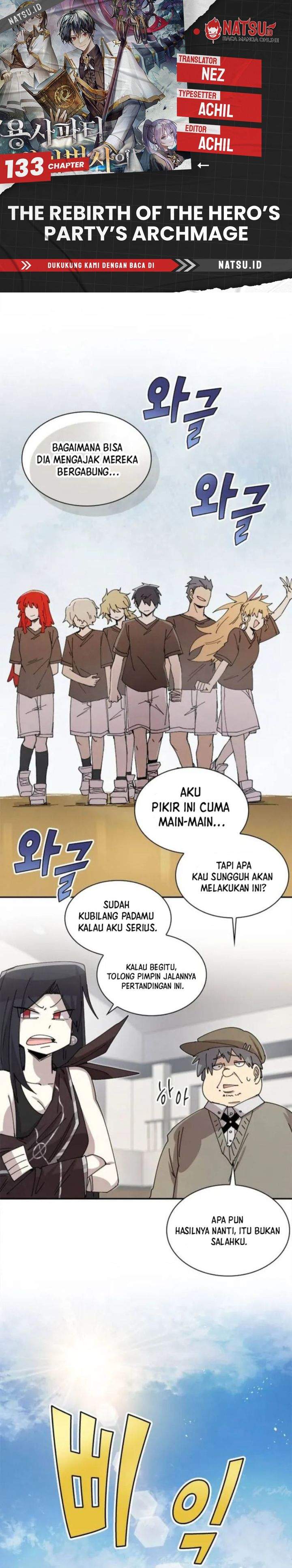 The Rebirth of the Hero’s Party’s Archmage Chapter 133