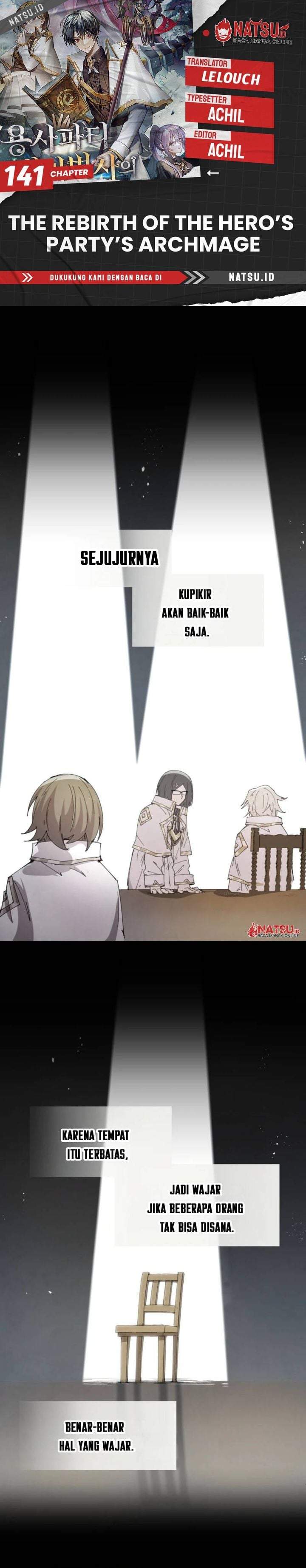 The Rebirth of the Hero’s Party’s Archmage Chapter 141