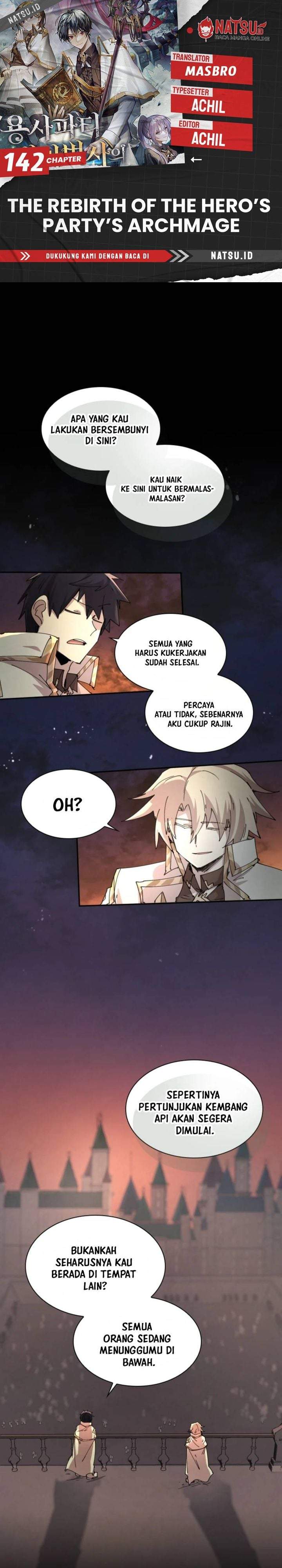The Rebirth of the Hero’s Party’s Archmage Chapter 142
