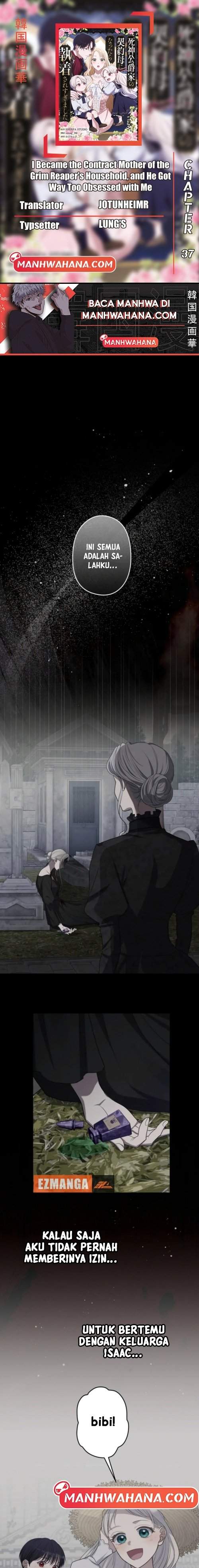 I Became the Contract Mother of the Grim Reaper Duke’s Family and They Became Obsessed With Me Chapter 37