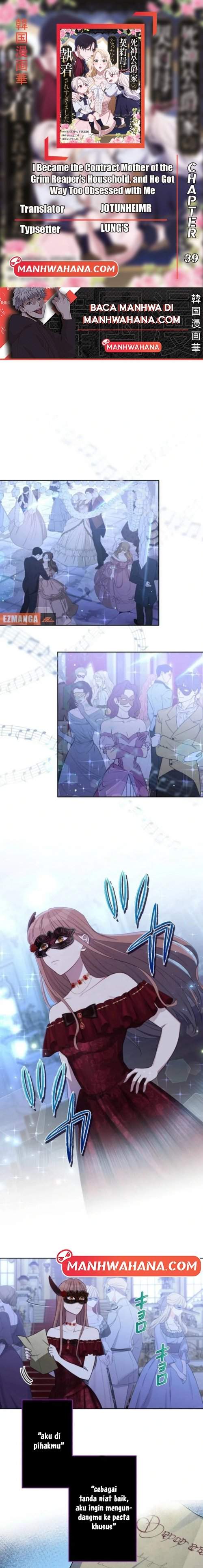 I Became the Contract Mother of the Grim Reaper Duke’s Family and They Became Obsessed With Me Chapter 39
