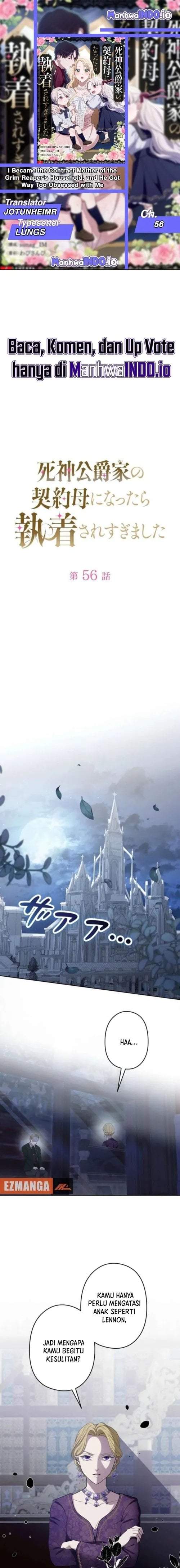 I Became the Contract Mother of the Grim Reaper Duke’s Family and They Became Obsessed With Me Chapter 56