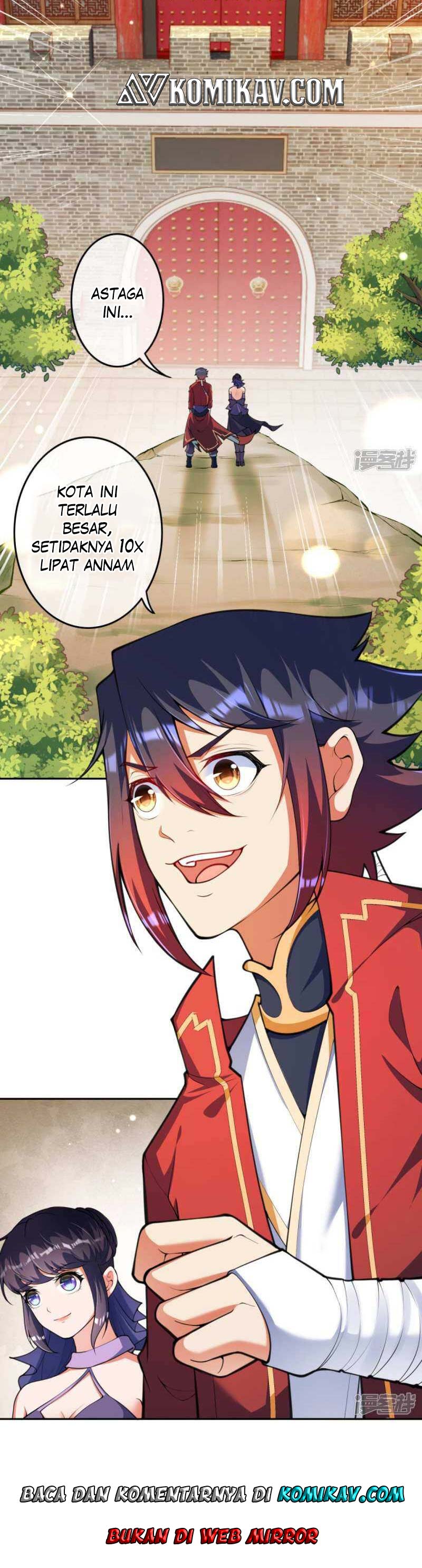 Invincible sword Domain Chapter 110